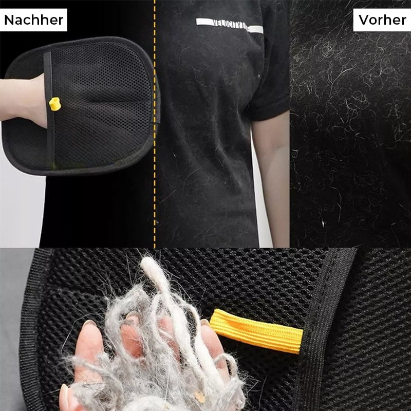 Handschuh zur Tierhaarentfernung