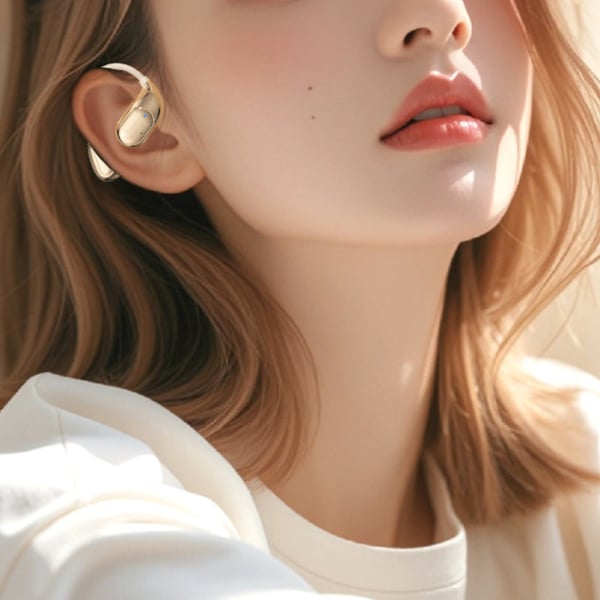 Hi-Fi Sound Bluetooth øretelefoner i øresneglsdesign