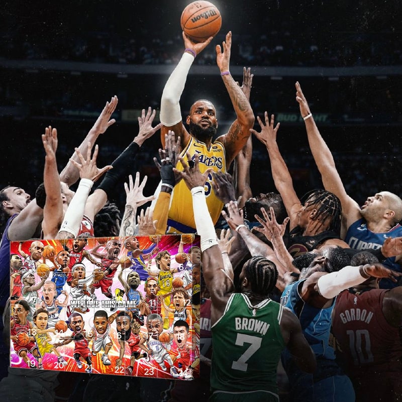 2024 NBA Advent Calendar