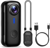 Sakerplus® 2K Mini Wearable Body Camera