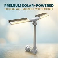 Kexon™ Dual-Head Solar & Type-C Pool Fountain Light