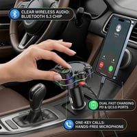 USB-C Bluetooth 5.4 Car Adapter