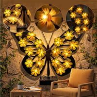 Solar Outdoor Butterfly Decorative Wall Light