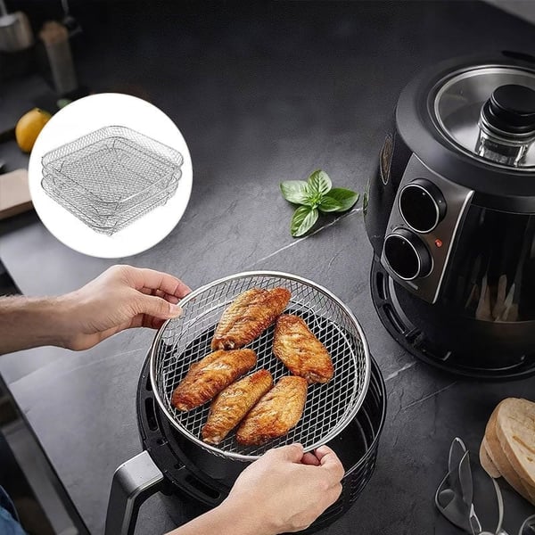 3-Layer Stackable Air Fryer Rack