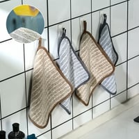 Bamboe herbruikbare schoonmaakdoekje