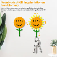 Självhäftande solroskrok