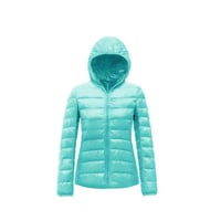 Ultraleichte Daunenjacke Hoodie Unisex 8 Farben