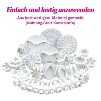 Hohe Qualität 33 Stücke Kuchen Prägeform