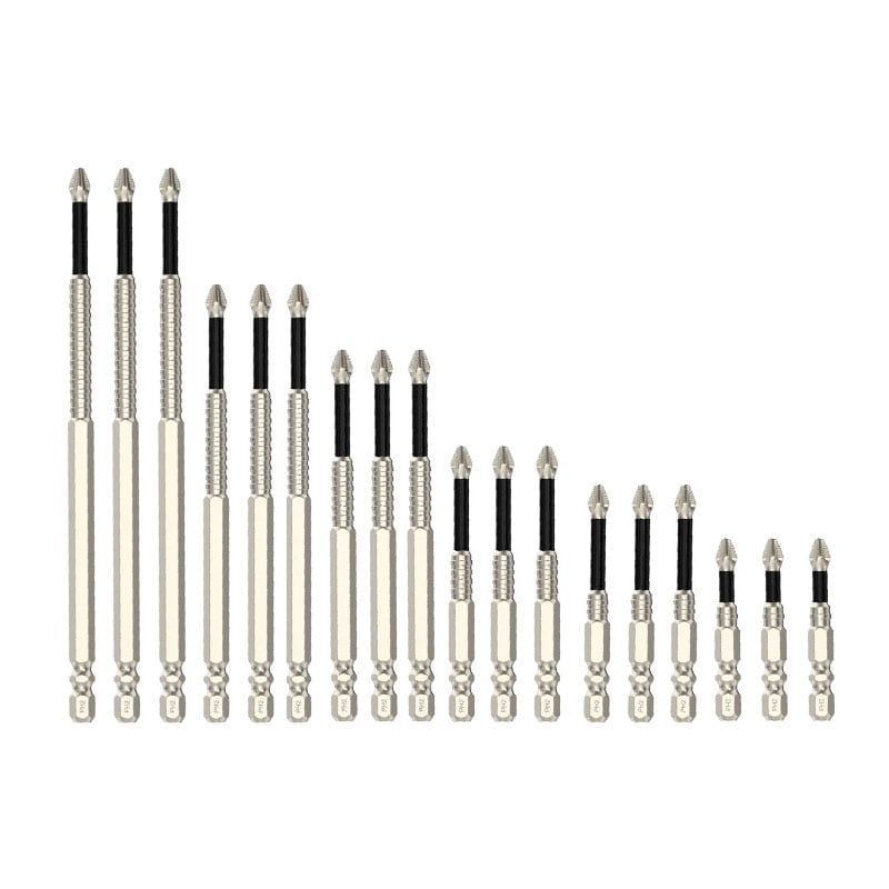 Sakerplus High-Magnetic Screwdriver Drill Bit Set