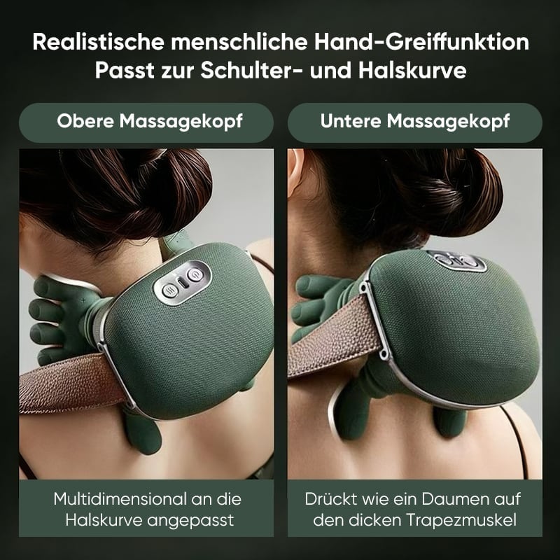 Das Bionische 3D-Nacken- & Schulter-Massagegerät mit Smart-Wärme