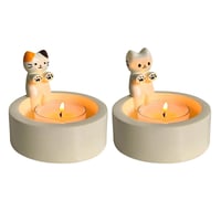 Söt Kattljusstake