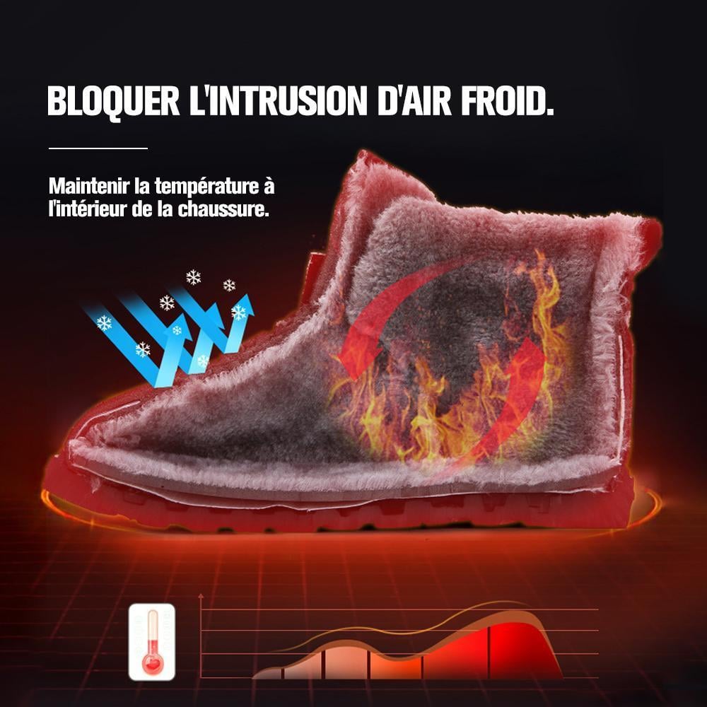 Bottes de Neige Camouflage avec Velcro