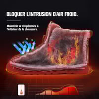 Bottes de Neige Camouflage avec Velcro