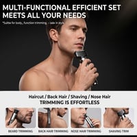 Sakerplus® Electric Back Shaver Body Grooming Kit