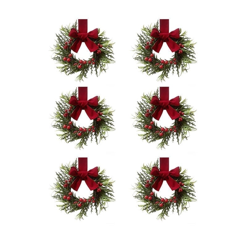 Christmas Wreath (6-Pack)
