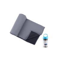 Premium Instant Cooling Towel Set with Storage Bottle