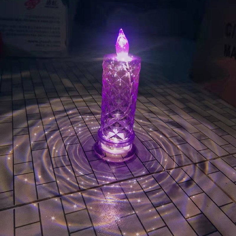 LED-Rosenlicht-Kerzenlampe