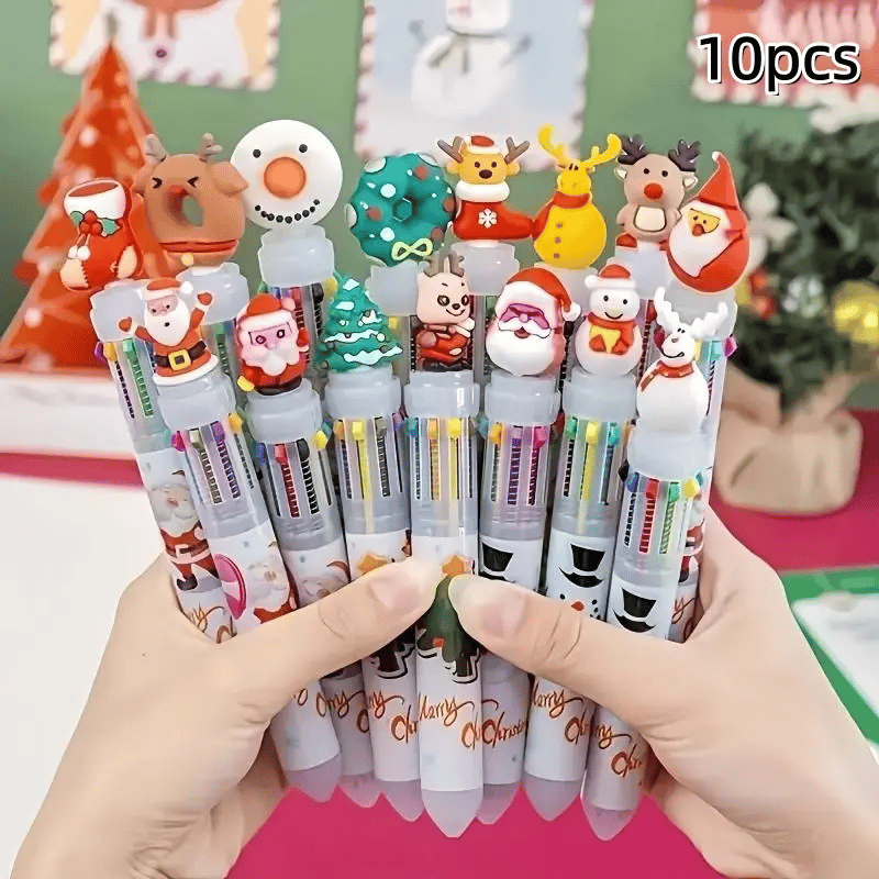 Christmas Cartoon Multi-color Creative Ballpoint Pen
