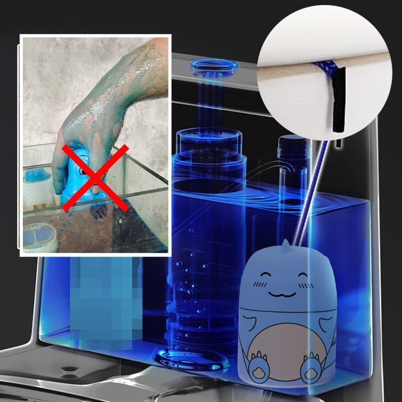 Cute Dinosaur-Shaped Toilet Bowl Cleaner Bottle