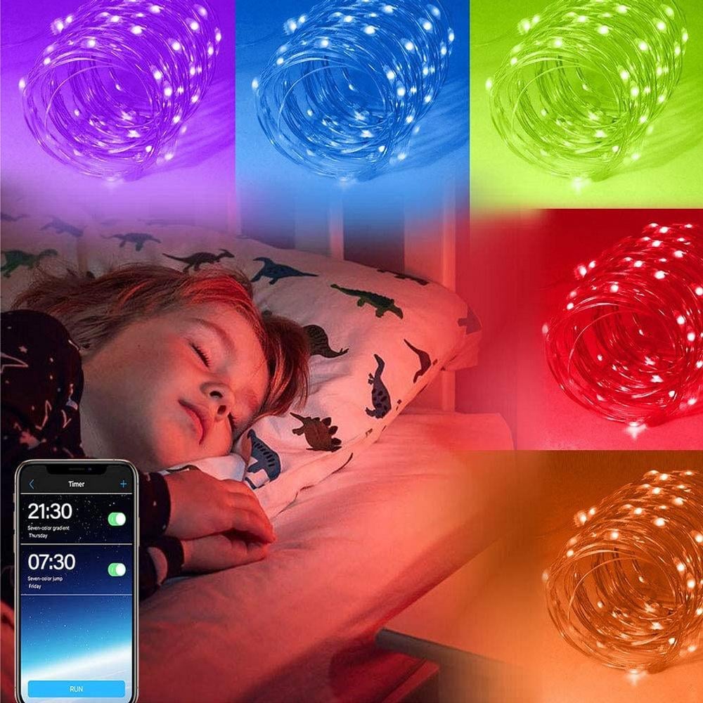 LED String Lights Color Changing Twinkle Fairy Lights