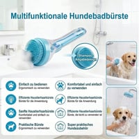 Neue 2-in-1 Haustierbad- und Pflegebürste