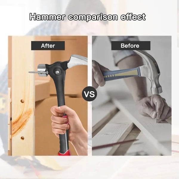 Sakerplus Multifunctional Magnetic Claw Hammer Tool