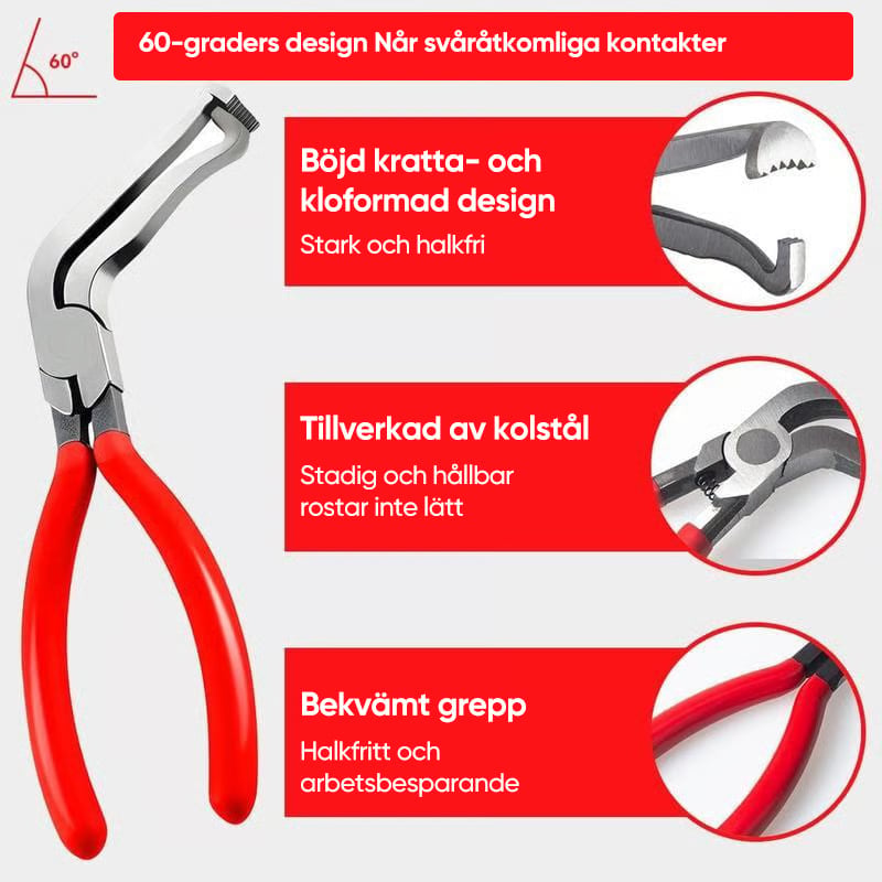 Professionellt slangklämmesats