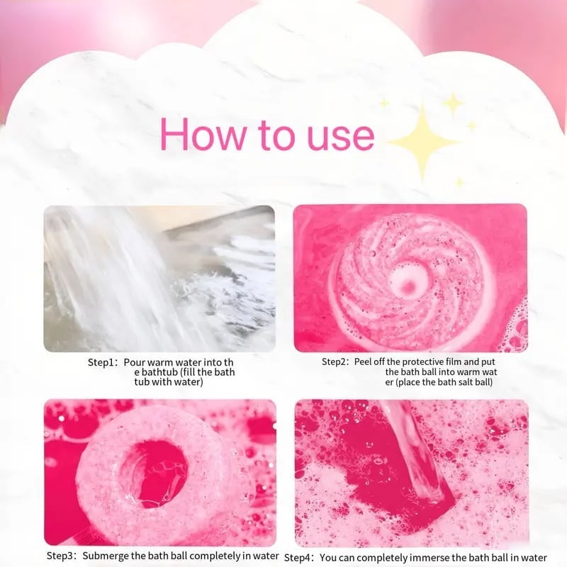 Bubble Bliss Bath Salt Stick