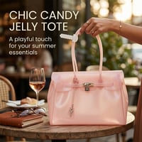 Transparent TPU Jelly Handbag