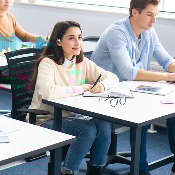 Q39 AI Translation Clip-On Bluetooth Earphones