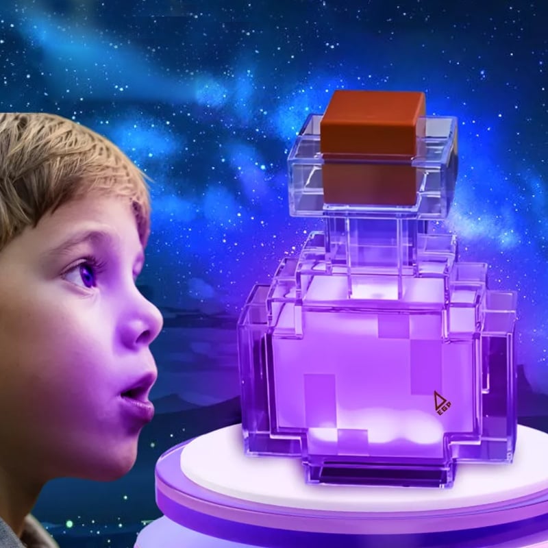  Minecraft LED-Trankflasche Spielzeug