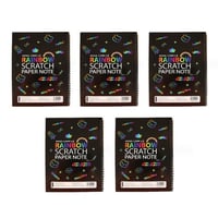 🌈Rainbow Scratch Art Notebook