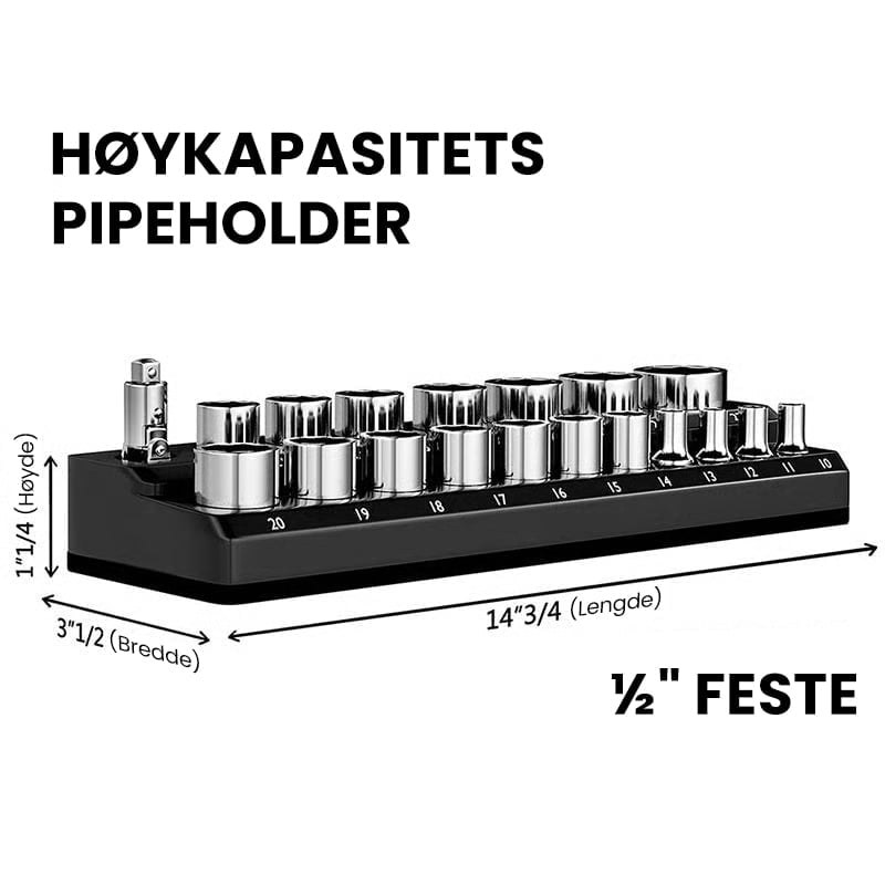 Saker Metrisk og Britisk Pipe Sett