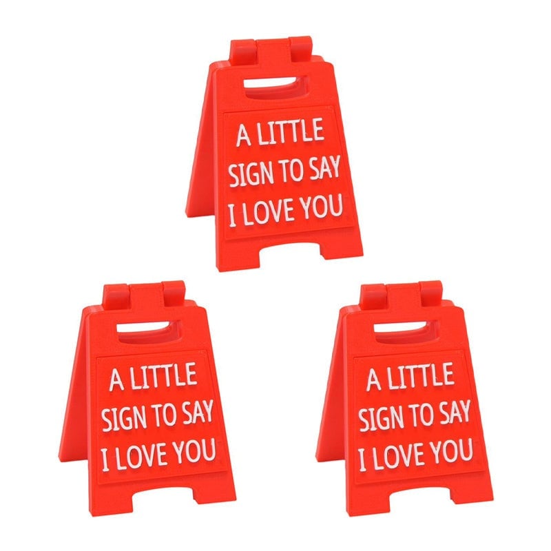 3D Mini "I Love You" Desktop Ornament