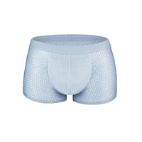 Pustende issilke boksershorts for menn