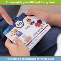 Fonikk-kort - Lær å lese på 20 trinn - Digrafer, CVC-blandinger, lange vokallyder