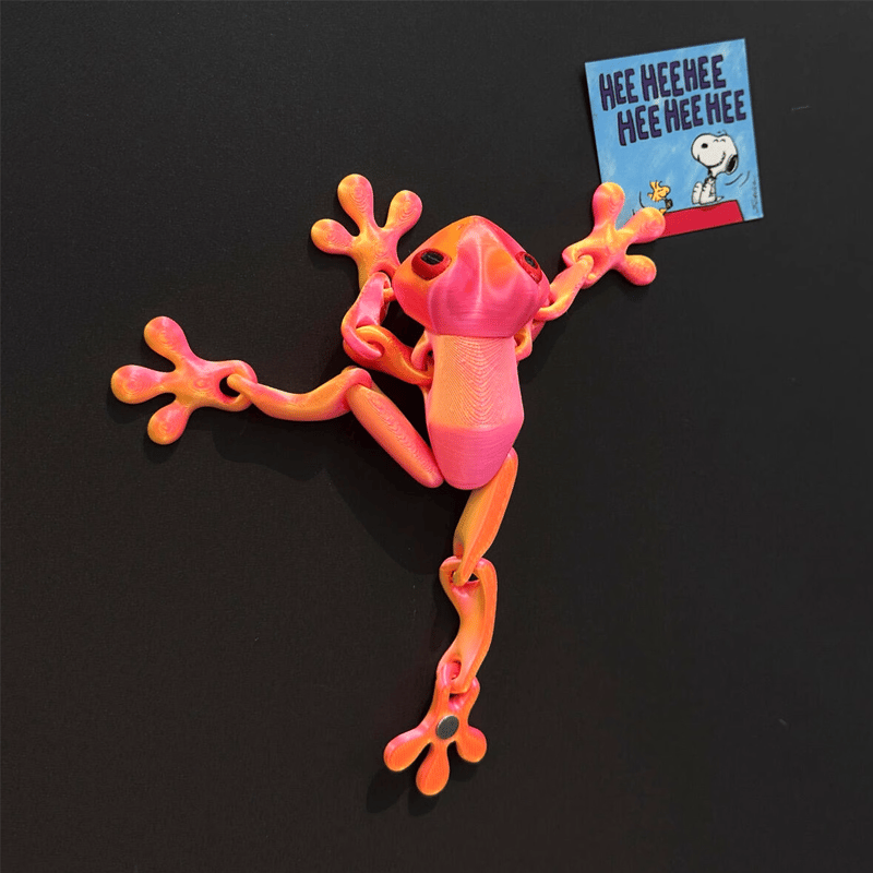 3D Printed Magnetic Frog Toy