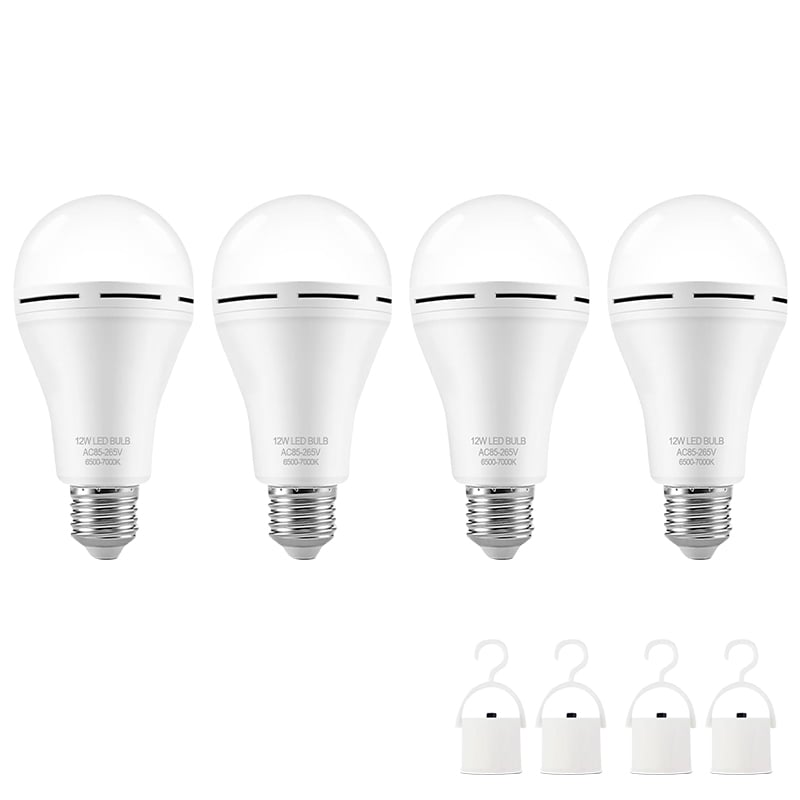 Sakerplus Emergency Rechargeable LED Light Bulbs