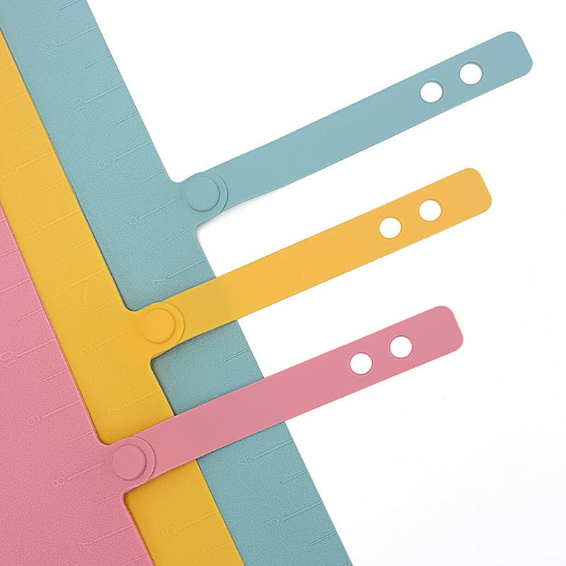 Extra Large Kitchen Tools Silicone Roll-Up Pastry Mat With Measurements