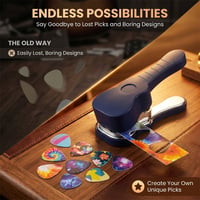 Guitar pick punch