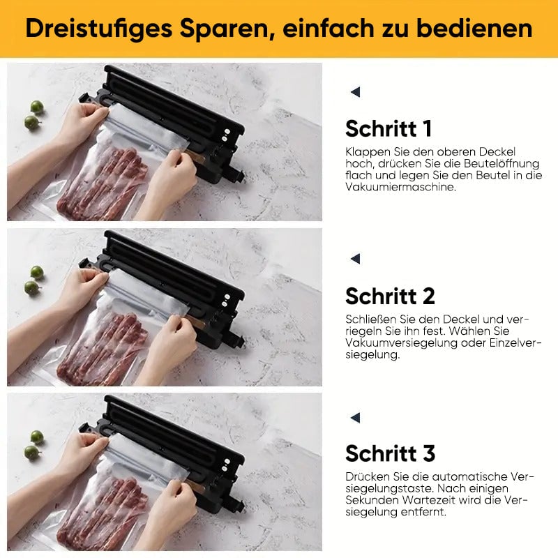 Vakuumierer zur Lebensmittelkonservierung