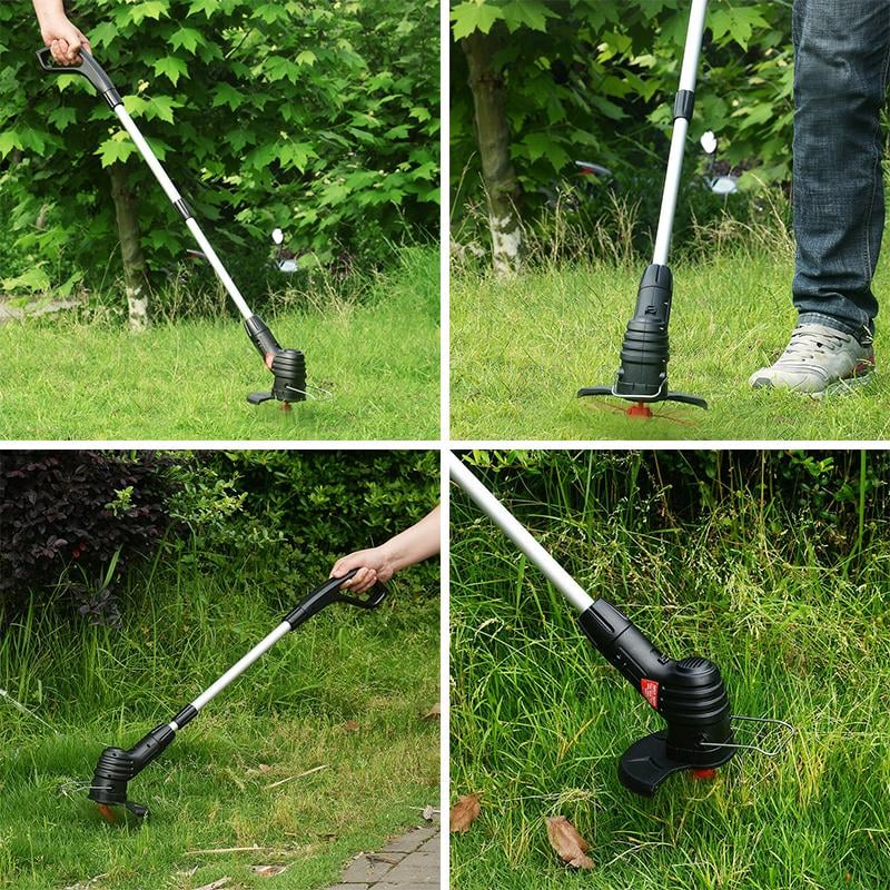 Tragbarer intelligenter kabelloser elektrischer Rasenmäher/Trimmer & Edge