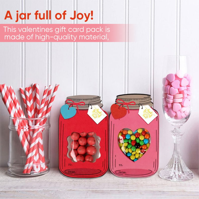 Mason Jar Greeting Cards Set