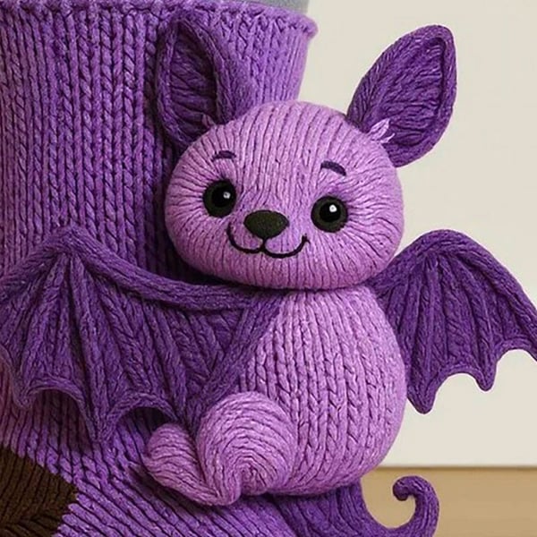 3D-gestrickte Tiersocken