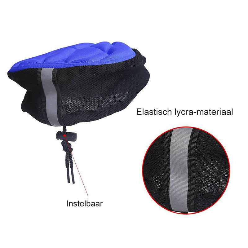 3D Silicone Zacht Bike zadel zadel Cover