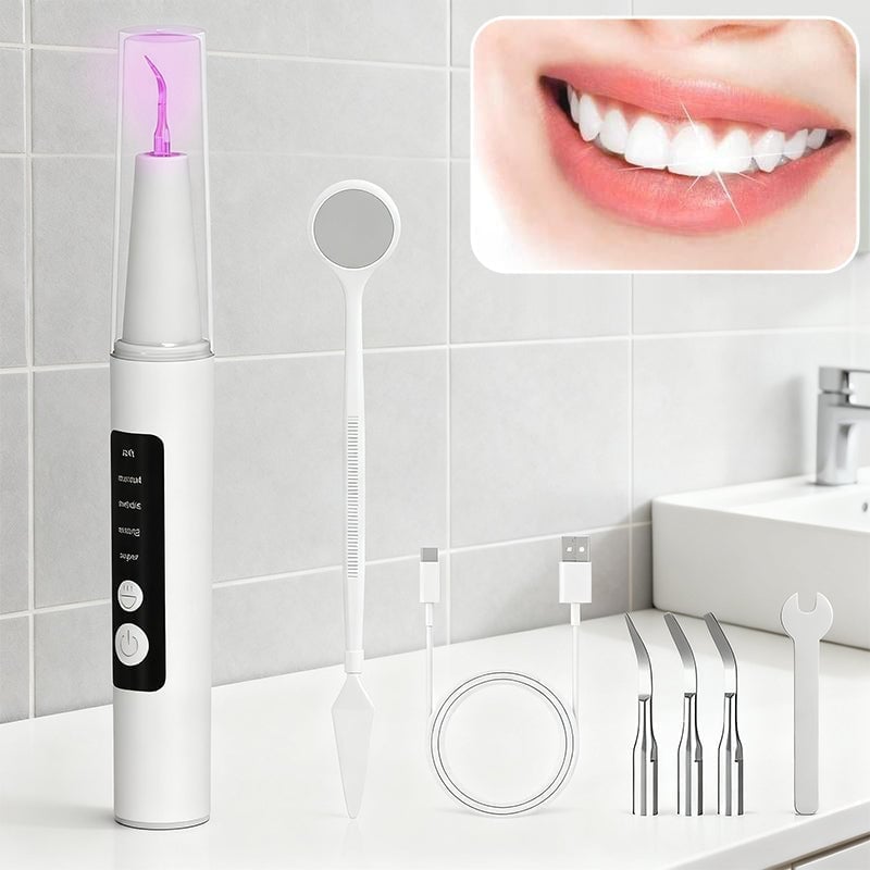 Ultrasonic Dental Scaler with 5 Modes