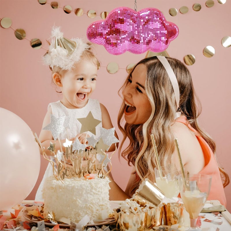 Hängendes Disco-Wolken-Ornament