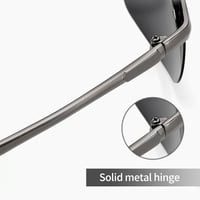 New-Photochromic Sunglasses with Anti-glare Polarized Lens