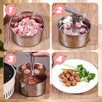 Köttbullsformare i rostfritt stål