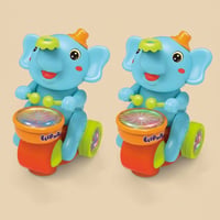 Interactive LED Elephant Toy for Toddlers & Kids with Realistic Sounds